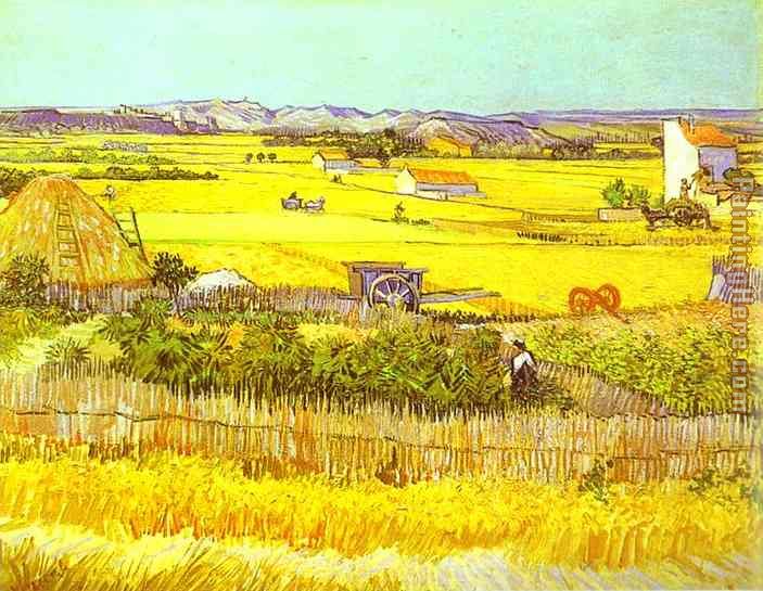 Vincent van Gogh Harvest Landscape